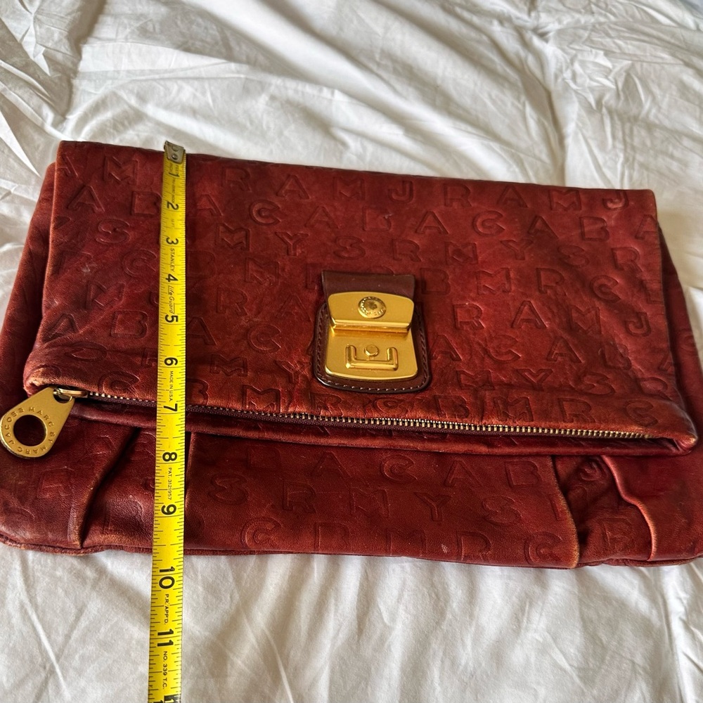 Marc Jacobs Clutch with Gold Hardware - Picture 9 of 9